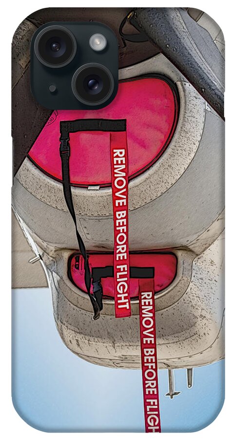 Transportation iPhone Case featuring the photograph Remove Before Flight by Melinda Ledsome