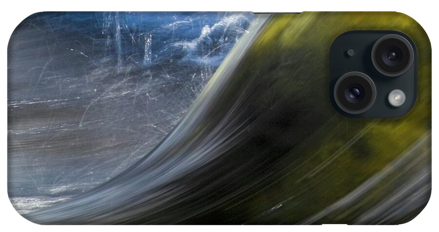 Heiko iPhone Case featuring the photograph River Wave by Heiko Koehrer-Wagner