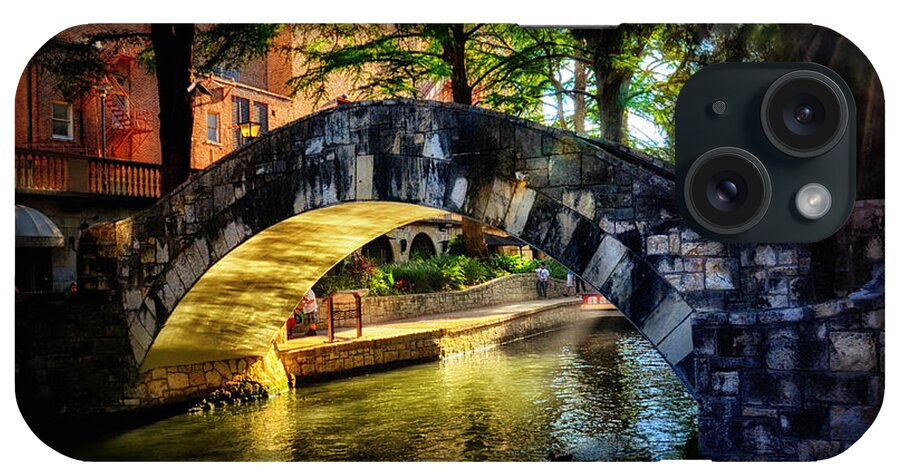 San Antonio iPhone Case featuring the photograph Riverwalk In The Sun by Tricia Marchlik