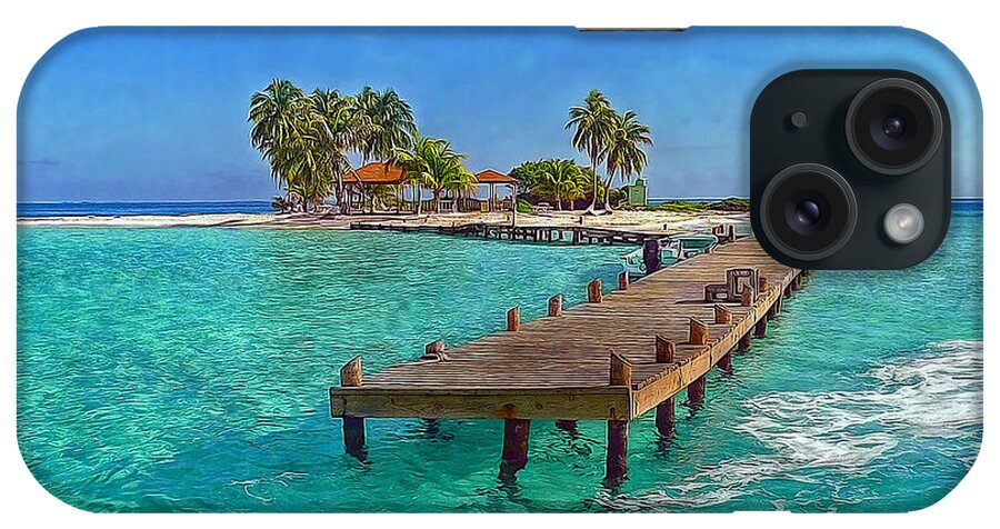 Caribbean iPhone Case featuring the photograph Robinson Island by Hanny Heim