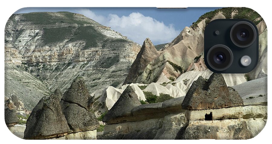 Scenics iPhone Case featuring the photograph Rock Formation In Pasabag by Izzet Keribar
