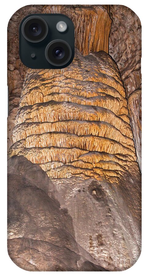 Carlsbad iPhone Case featuring the photograph Rock of Ages Carlsbad Caverns National Park by Fred Stearns