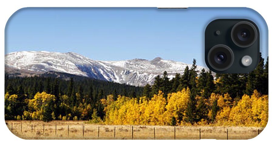 Colorful iPhone Case featuring the photograph Rocky Mountain Autumn by Marilyn Hunt