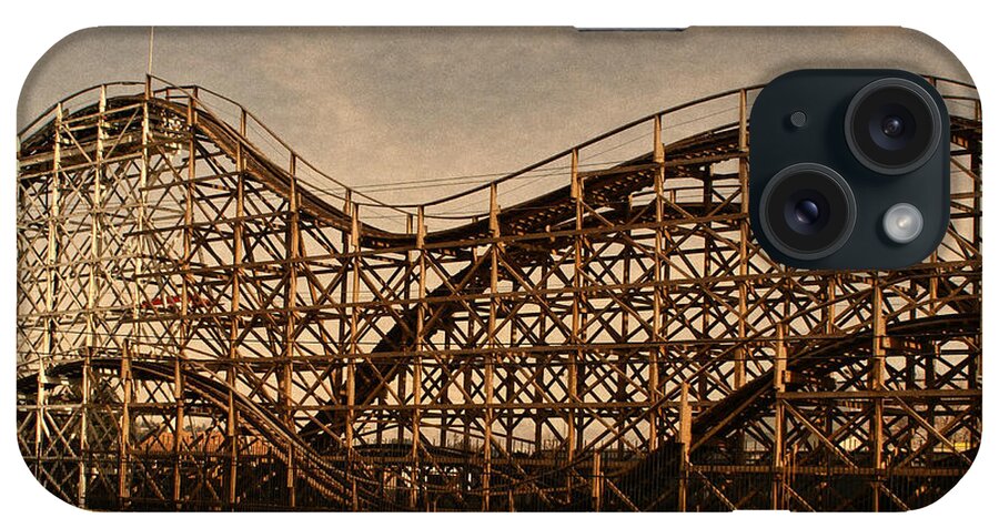 Puyallup Fair iPhone Case featuring the photograph Roller coaster 1 by Ron Roberts