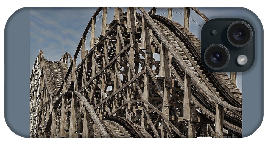 Ron Roberts iPhone Case featuring the photograph Roller coaster by Ron Roberts