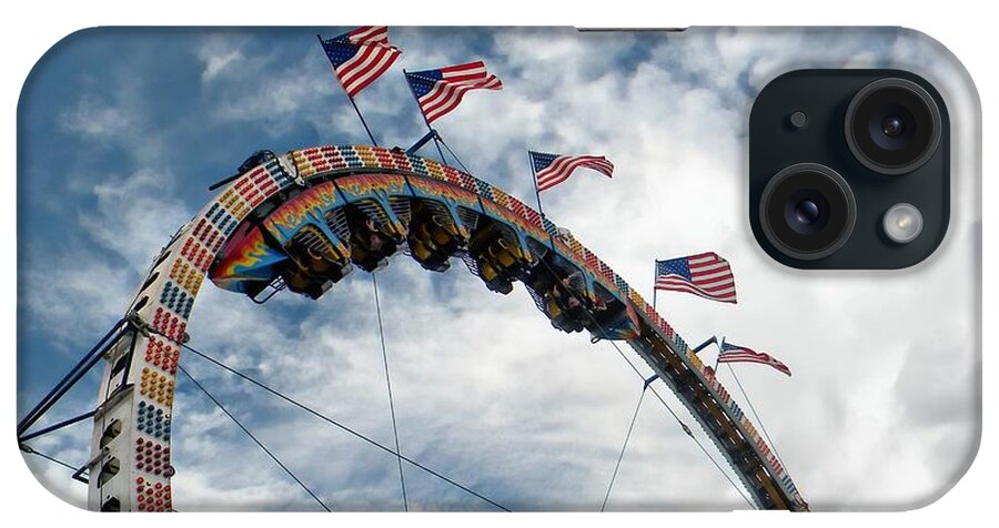 Rollercoaster iPhone Case featuring the photograph Rollercoaster by Michelle Frizzell-Thompson