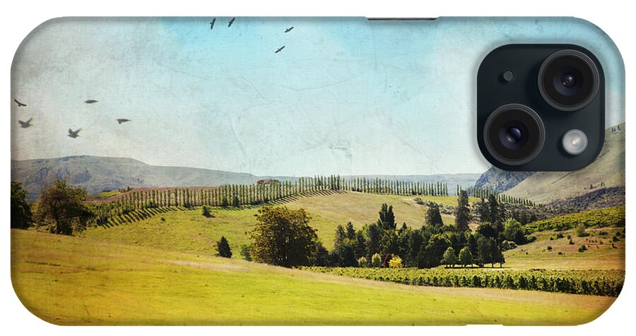 Landscape iPhone Case featuring the photograph Rolling hills by Sylvia Cook