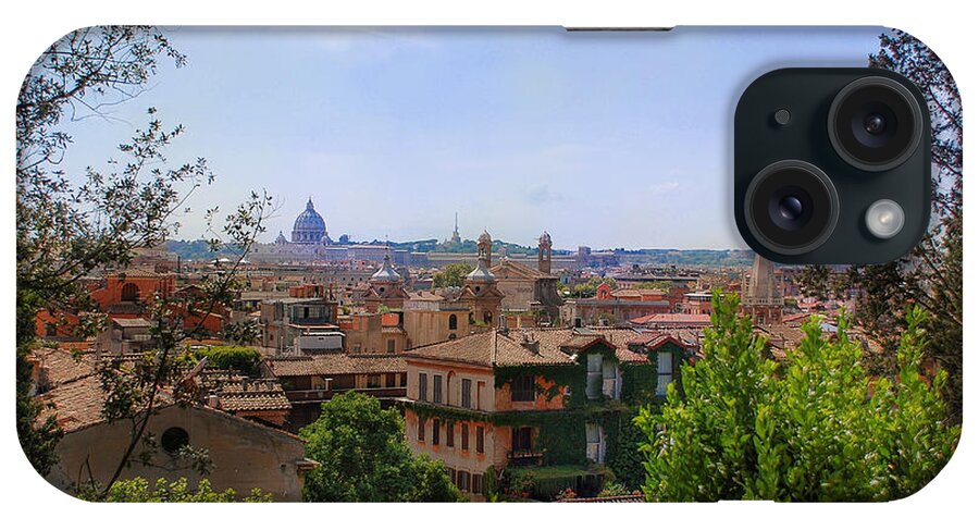 Europe iPhone Case featuring the photograph Rome Rooftop by Dany Lison