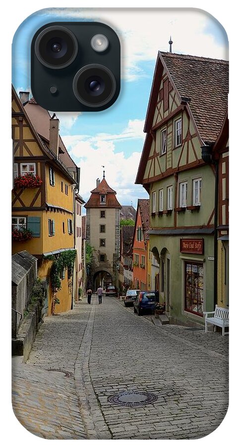 Rothenburg iPhone Case featuring the photograph Rothenburg ob der Tauber by Corinne Rhode