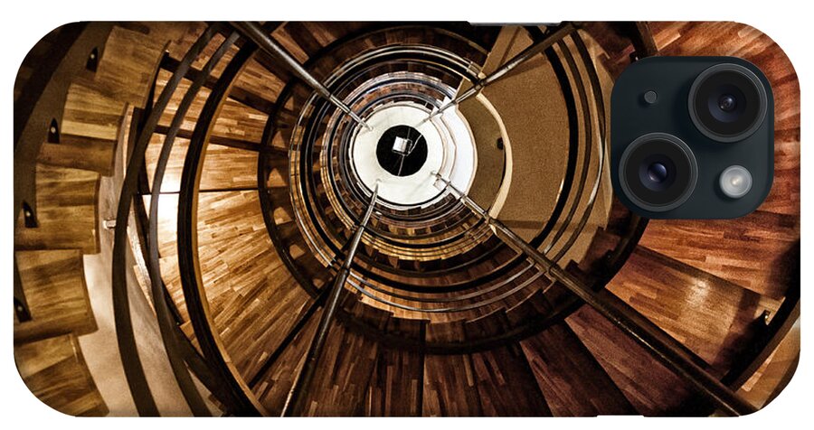 Stairway iPhone Case featuring the photograph Round stairway by Mike Santis