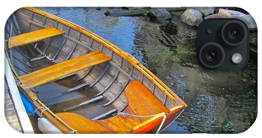 Photography iPhone Case featuring the photograph Row Boat by Mike Reilly