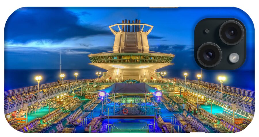 Michael iPhone Case featuring the photograph Royal Carribean Cruise Ship by Michael Ver Sprill