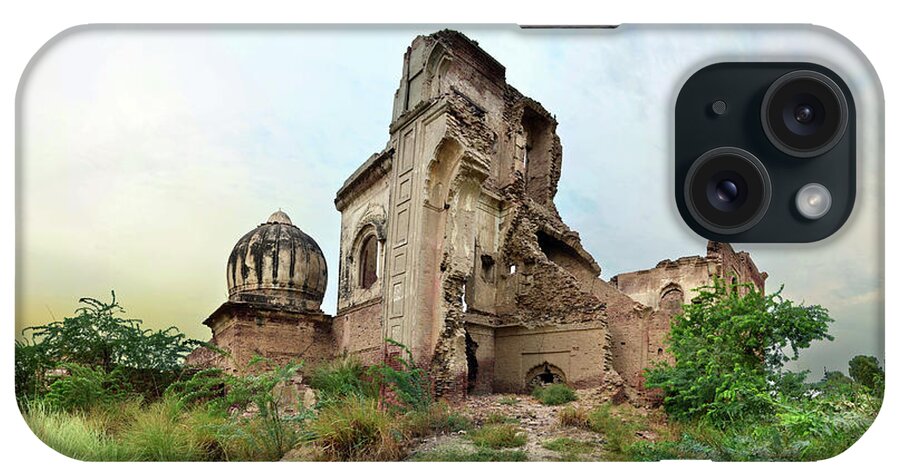 Grass iPhone Case featuring the photograph Ruins Of Gurdwara by Haseeb Ahmed Khan