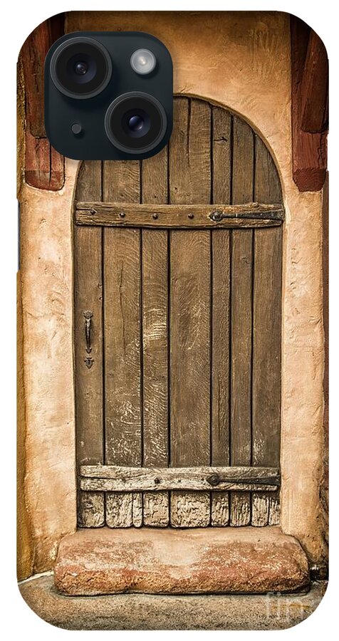 Mexican iPhone Case featuring the photograph Rural Arch Door by Carlos Caetano