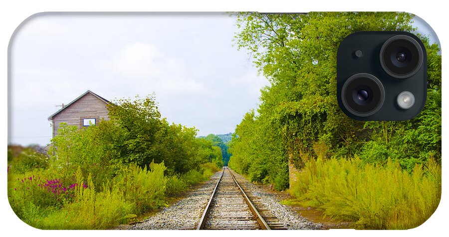 Rural iPhone Case featuring the photograph Rural Pa Train Tracks by Bill Cannon