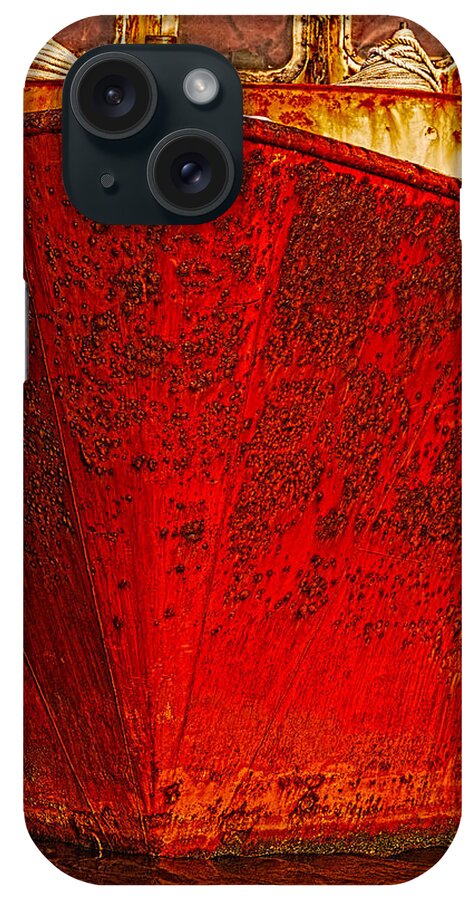 Boat iPhone Case featuring the photograph Rust Bucket by David Kay