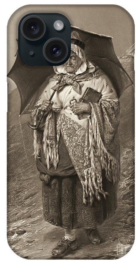 Sabbath Day 1877 iPhone Case featuring the photograph Sabbath Day 1877 by Padre Art