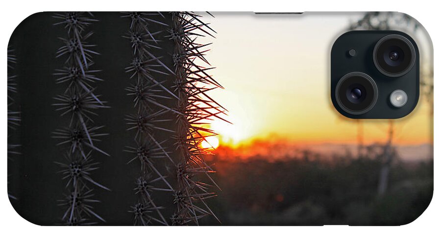 Sunset iPhone Case featuring the photograph Sagurao Sunset by Gary Kaylor