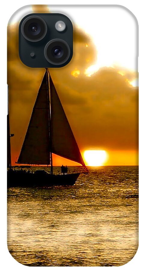 Key West iPhone Case featuring the photograph Sailing The Keys by Iconic Images Art Gallery David Pucciarelli