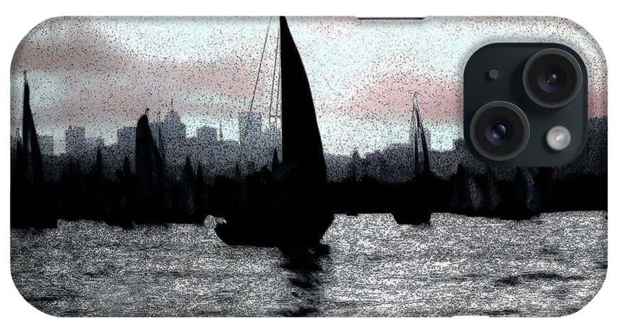 Sailboats iPhone 15 Case featuring the photograph Sailors' Delight by Jessica Levant