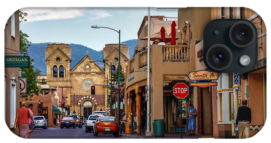 Santa Fe iPhone Case featuring the photograph San Francisco Street by Diana Powell