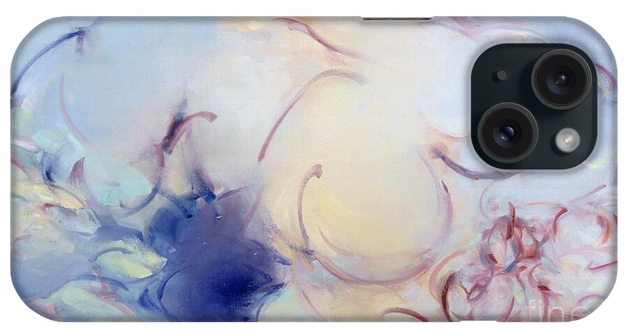 Oils iPhone Case featuring the painting Sanctus VI - Seduction - Lucifer's by Ritchard Rodriguez