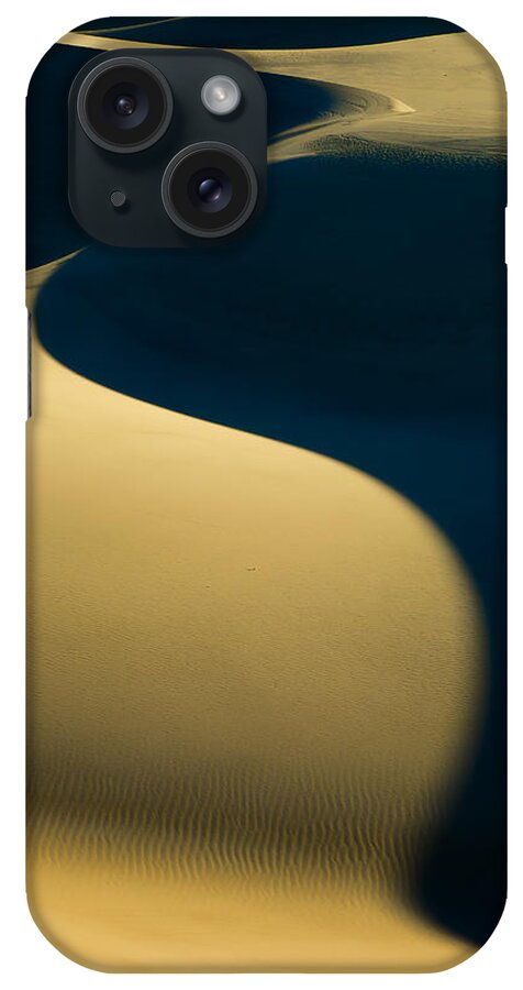 Landscape iPhone Case featuring the photograph Sand Dunes Abstract by Jonathan Nguyen
