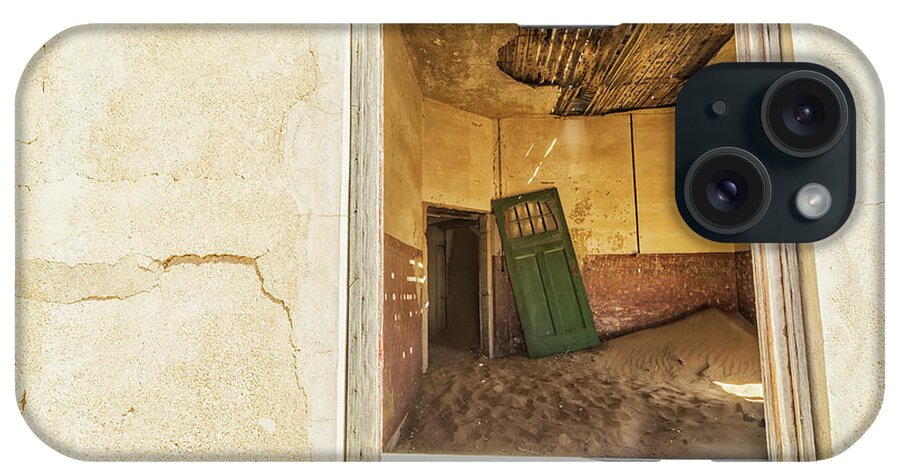 Building iPhone Case featuring the photograph Sand In The Rooms Of A Colourful by Robert Postma