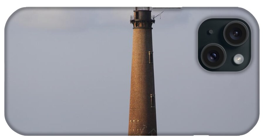 Sand Island Lighthouse iPhone Case featuring the photograph Sand Island Lighthouse - Once 40 Acres by Travis Truelove