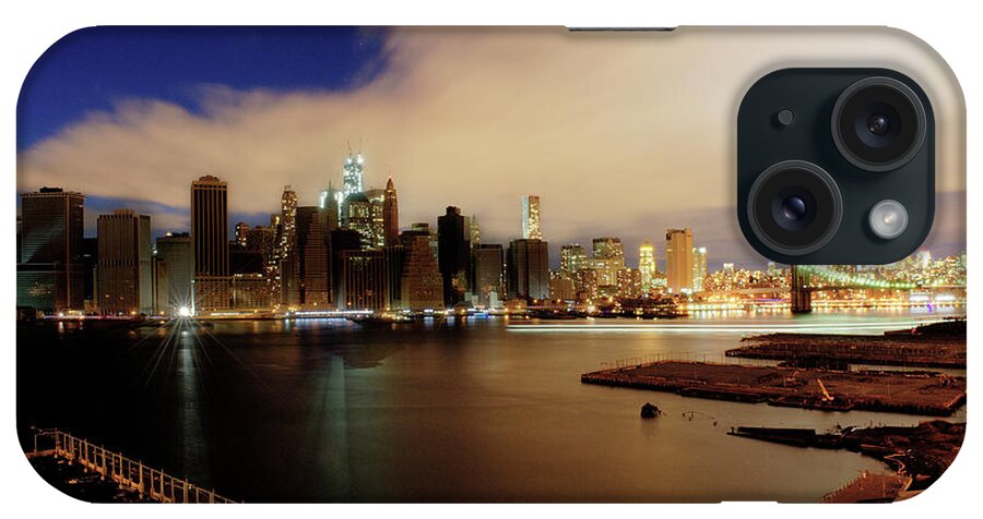 Lower Manhattan iPhone Case featuring the photograph Sandy Aftermath - Lower Manhattan In by Tony Shi Photography