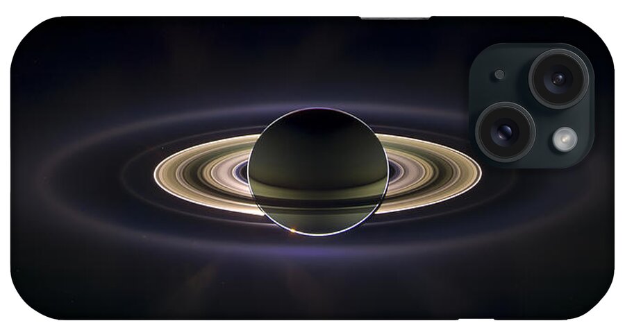 3scape iPhone Case featuring the photograph Saturn by Adam Romanowicz