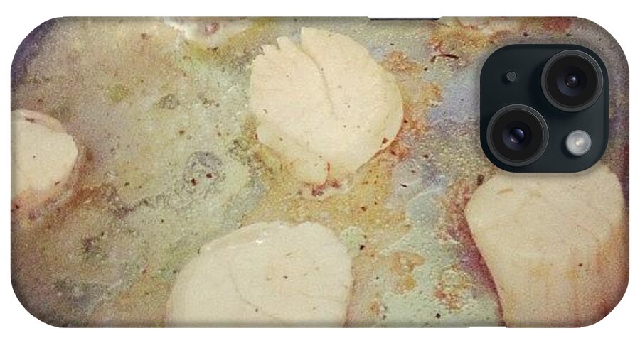 Scallops iPhone Case featuring the photograph #scallops For The Birthday Girl. Wild by Kristin Foss