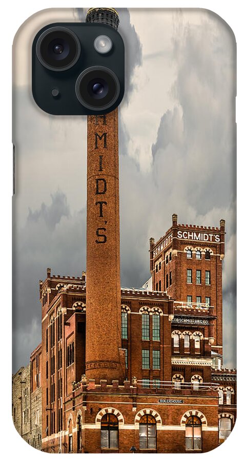 Schmidt iPhone Case featuring the photograph Schmidt Brewery by Paul Freidlund