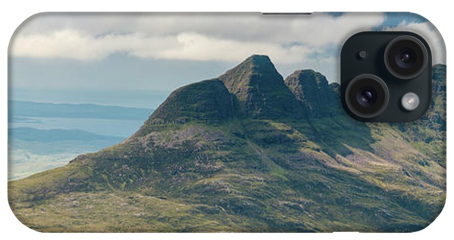 Scenics iPhone Case featuring the photograph Scotland Suilven Iconic Mountain Ridge by Fotovoyager