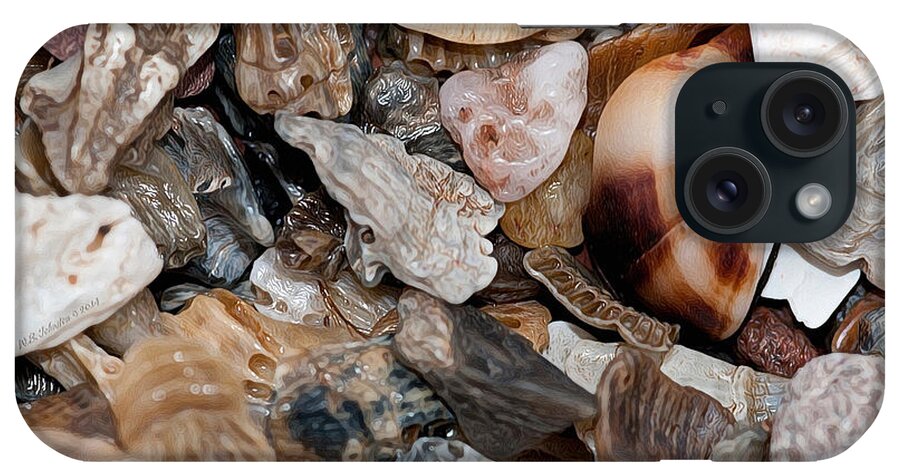 Shells iPhone Case featuring the photograph Sea Debris 5 by WB Johnston