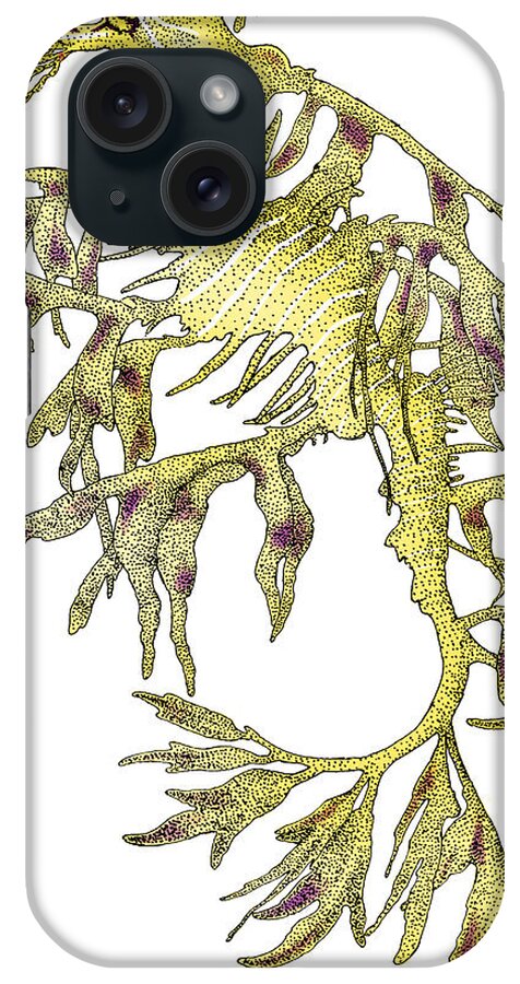 Illustration iPhone Case featuring the photograph Sea Dragon by Roger Hall