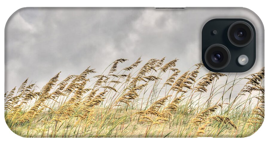 Sea Oat iPhone Case featuring the photograph Bend Don't Break by Don Mennig