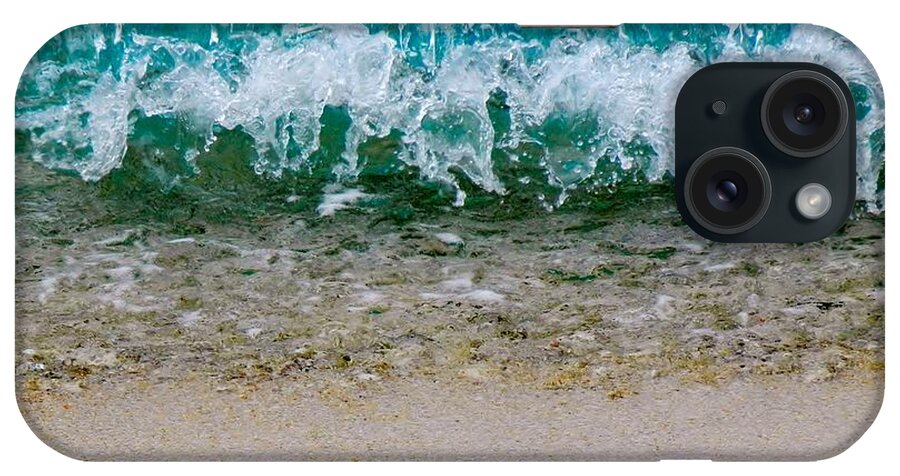 Wave iPhone Case featuring the photograph Sea Shore Colors by Debra Martz