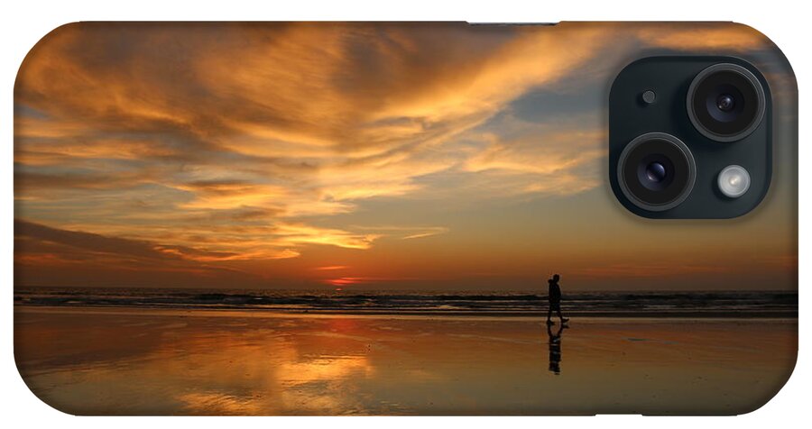 Sea iPhone Case featuring the photograph Seaside Reflections by Christy Pooschke
