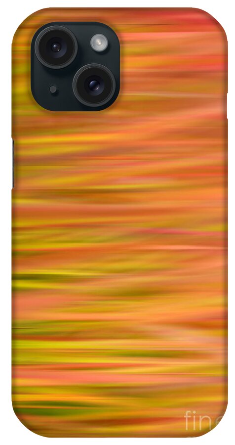 Abstract iPhone Case featuring the photograph Seasonal Flow by Beve Brown-Clark Photography