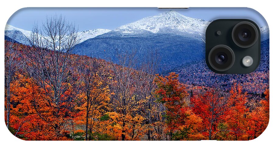 Autumn iPhone Case featuring the photograph Seasons' Shift #2 - Mount Washington - White Mountains by Nikolyn McDonald