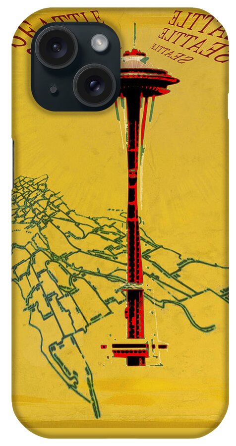 Seattle iPhone Case featuring the photograph Seattle Calling by Sandstone Inc