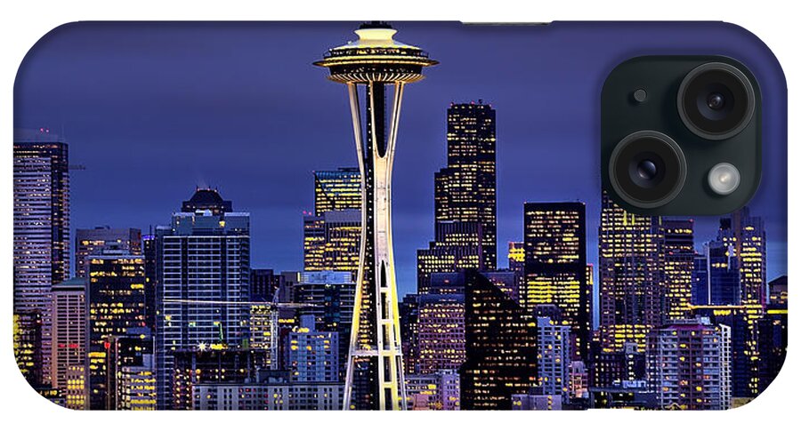 Seattle iPhone Case featuring the photograph Seattle Skies by Ryan Smith
