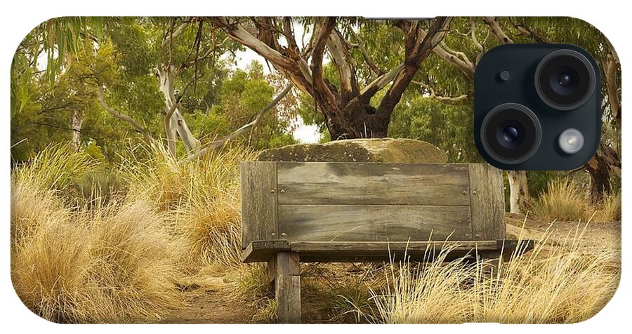 Australia iPhone Case featuring the photograph Secluded Bench by Stuart Litoff