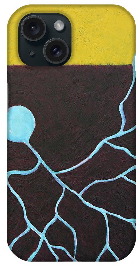 Nature iPhone Case featuring the painting Seed Spark by Carrie MaKenna