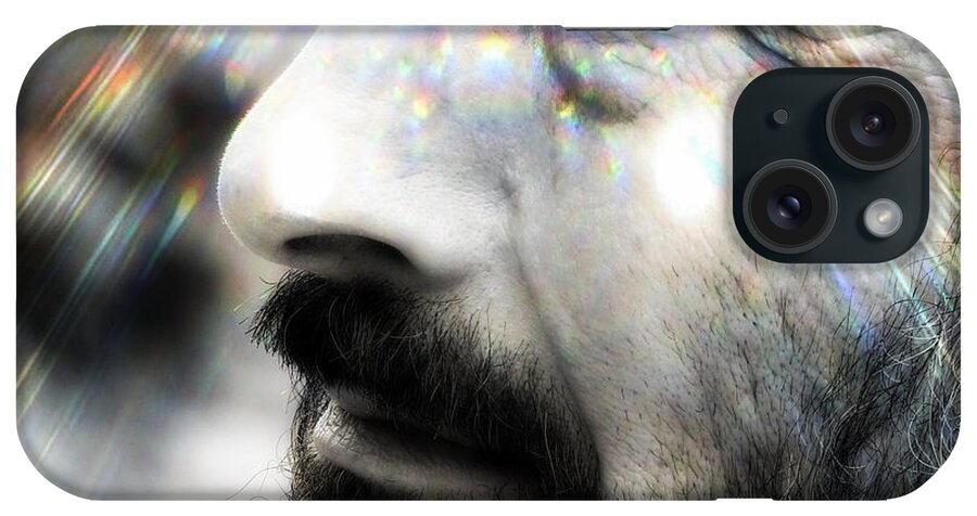 Man iPhone Case featuring the photograph Seeing Into The Future 2 by Rory Siegel