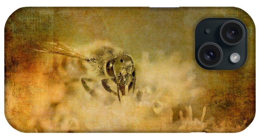 Bee iPhone Case featuring the photograph Send The Bees Love by Lois Bryan