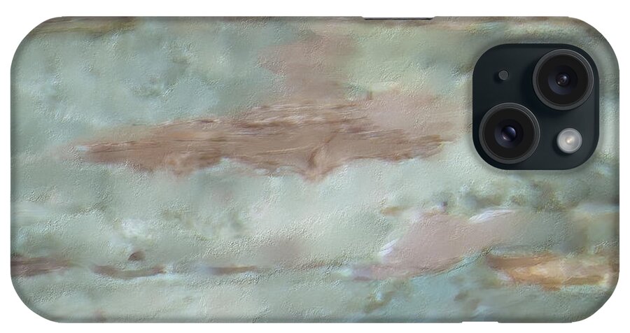 Abstract iPhone Case featuring the painting Sensitive Resignation by Portraits By NC