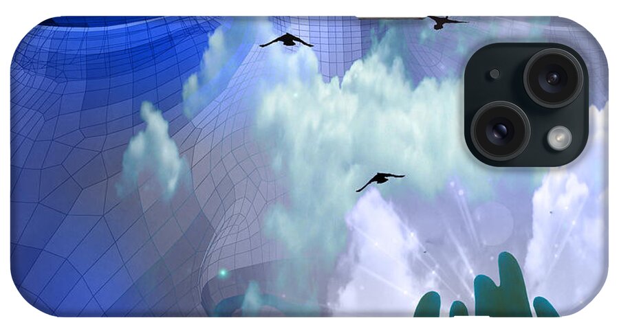 Age iPhone Case featuring the digital art Serene by Bruce Rolff
