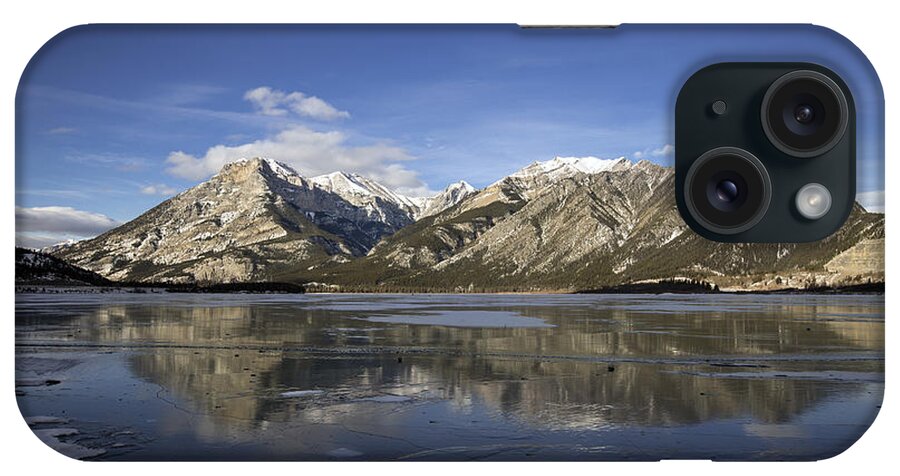 Banff iPhone Case featuring the photograph Serenity's Shrine by Evelina Kremsdorf